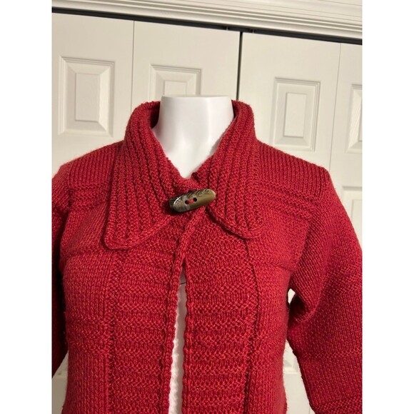 Blarney Woollen Mills Women’s Wool Cardigan Size M - Picture 2 of 8